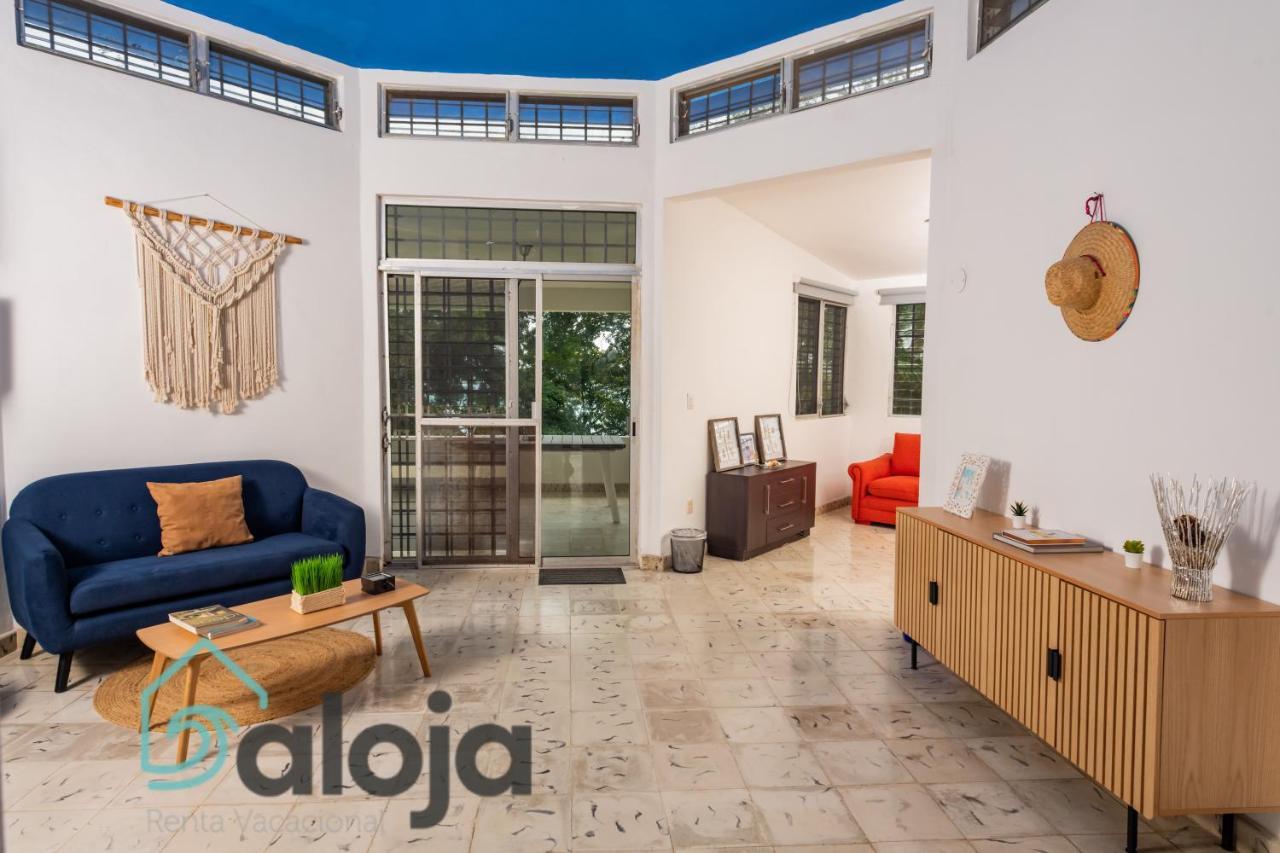 Villa Xtohil With Private Access To The Magic 7 Colors Lagoon バカラル エクステリア 写真