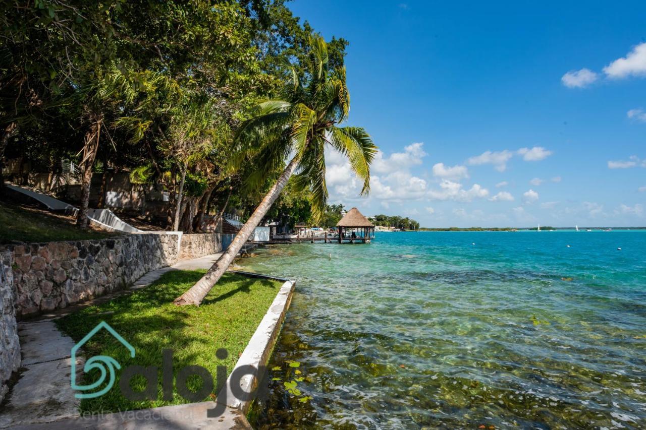 Villa Xtohil With Private Access To The Magic 7 Colors Lagoon バカラル エクステリア 写真