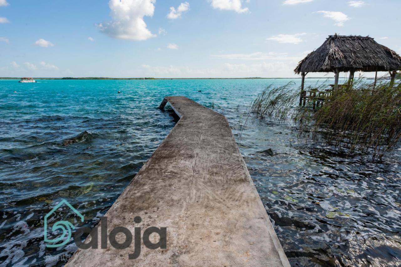 Villa Xtohil With Private Access To The Magic 7 Colors Lagoon バカラル エクステリア 写真