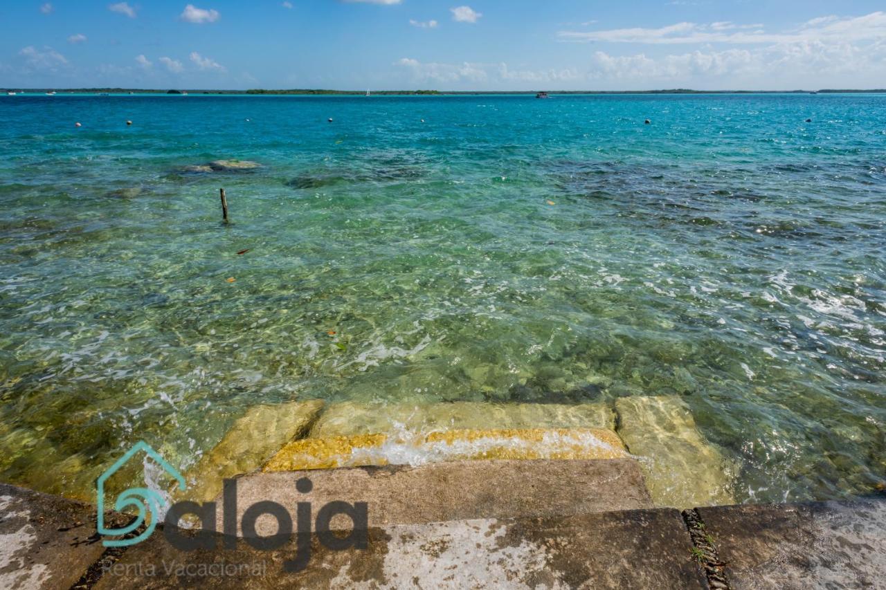 Villa Xtohil With Private Access To The Magic 7 Colors Lagoon バカラル エクステリア 写真