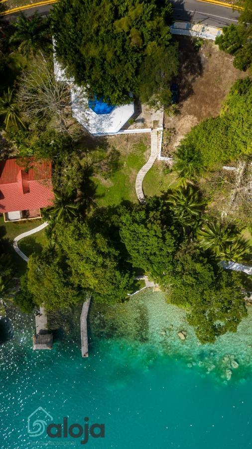 Villa Xtohil With Private Access To The Magic 7 Colors Lagoon バカラル エクステリア 写真