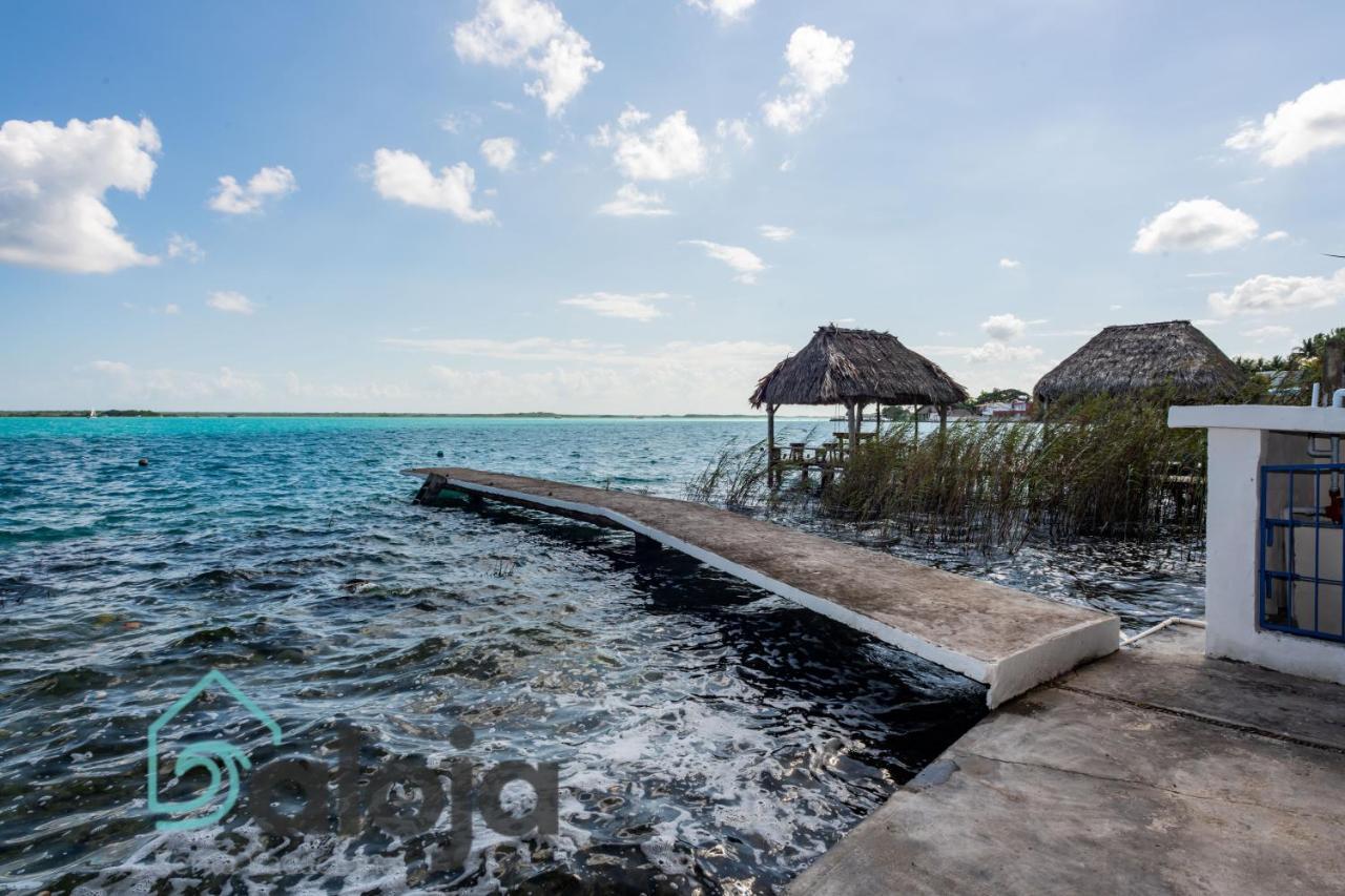 Villa Xtohil With Private Access To The Magic 7 Colors Lagoon バカラル エクステリア 写真