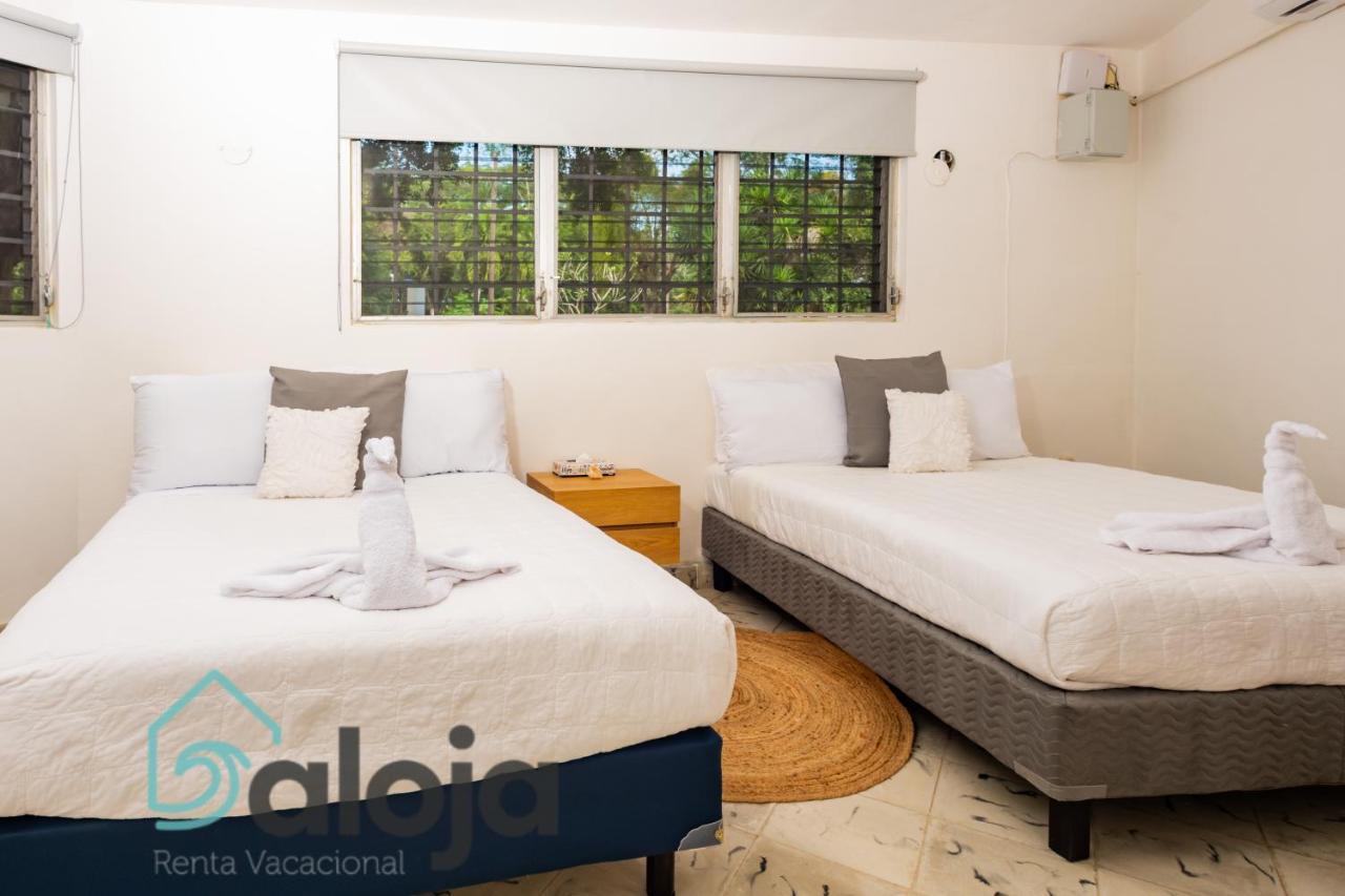 Villa Xtohil With Private Access To The Magic 7 Colors Lagoon バカラル エクステリア 写真